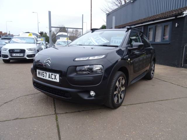 Citroen C4 Cactus 1.6 BlueHDi Flair 5dr [non Start Stop] LOW MILEAGE Hatchback Diesel Black