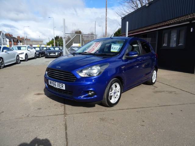 Ford Ka+ 1.2 85 Zetec 5dr Finance Available Hatchback Petrol Blue