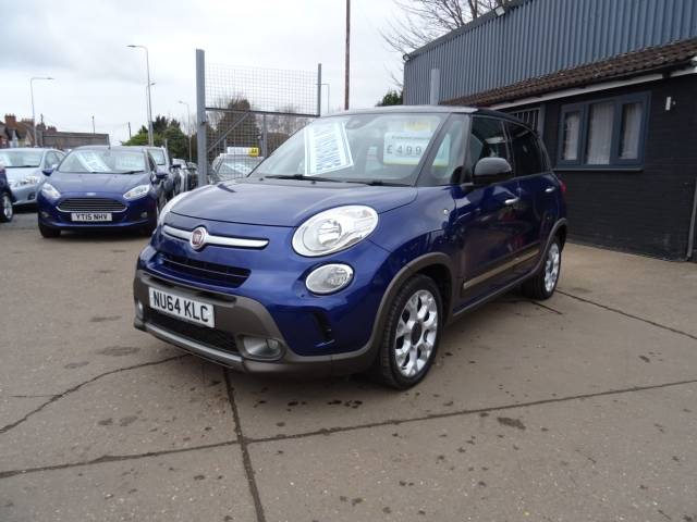 Fiat 500l 1.6 Multijet 120 Trekking 5dr Low Mileage MPV Diesel Blue/black