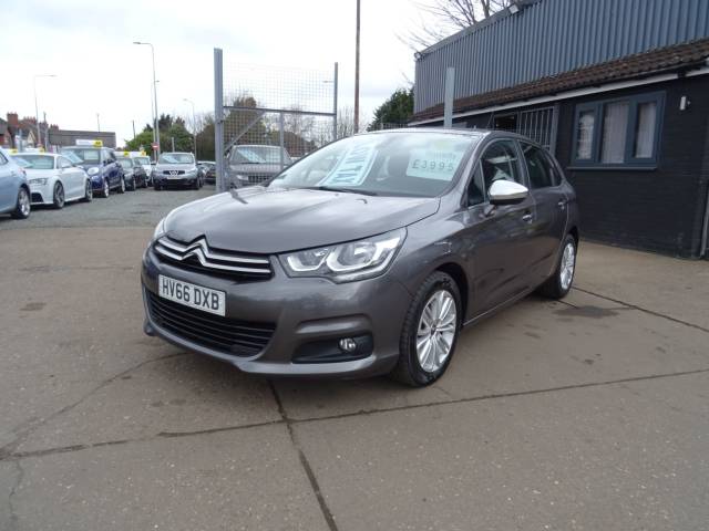 Citroen C4 1.6 BlueHDi [120] Flair 5dr EXCELLENT MPG Hatchback Diesel Grey
