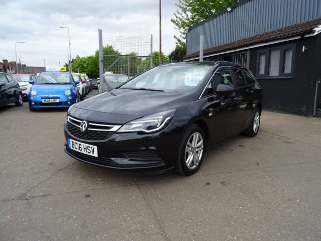 Vauxhall Astra 1.6 CDTi 16V ecoFLEX Tech Line 5dr FINANCE AVAILABLE Estate Diesel Black