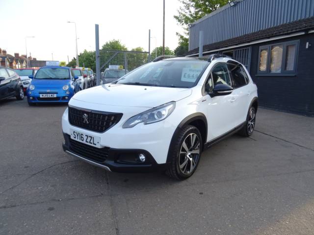 Peugeot 2008 1.6 BlueHDi 120 GT Line 5dr Hatchback Diesel White