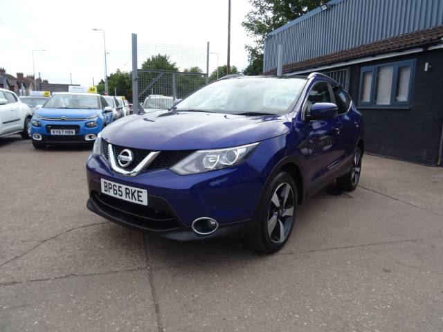 Nissan Qashqai 1.5 dCi N-Tec+ 5dr LOW ROAD TAX, WARRANTY Hatchback Diesel Blue