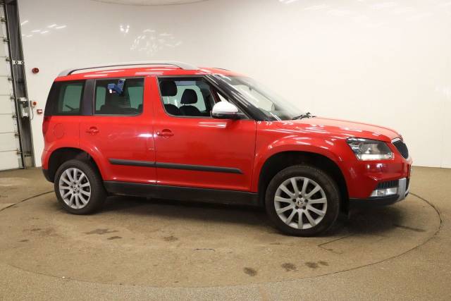 Skoda Yeti Outdoor 2.0 TDI CR SE 5dr WARRANTY Hatchback Diesel Red