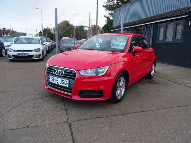 Audi A1 1.6 TDI SE 5dr LOW MILEAGE Hatchback Diesel Red