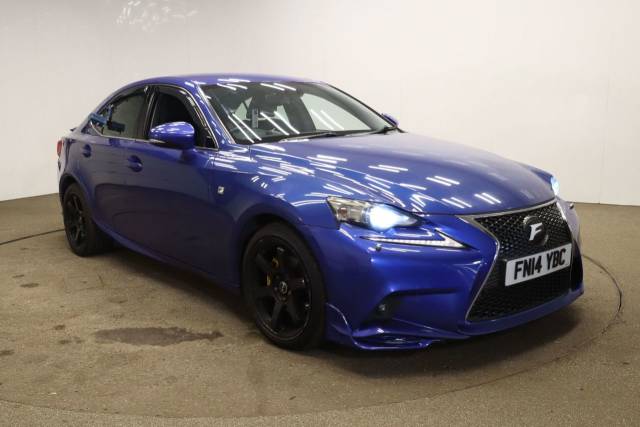 Lexus IS 2.5 300h F-Sport 4dr CVT Auto Saloon Petrol Blue