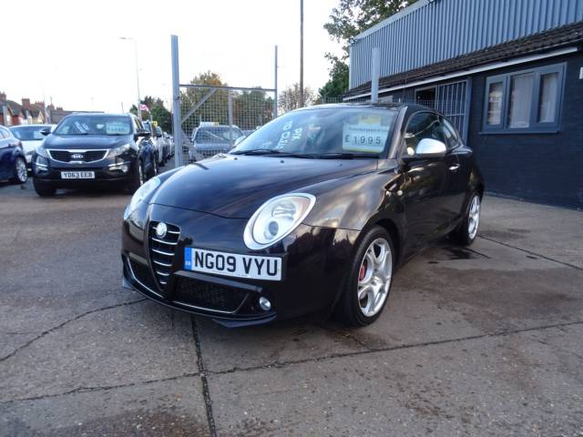 Alfa Romeo Mito 1.4 TB 155 Veloce 3dr Hatchback Petrol Black