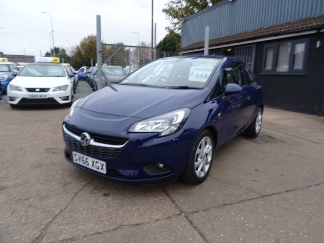Vauxhall Corsa 1.4 [75] ecoFLEX Energy 3dr [AC] Hatchback Petrol Blue
