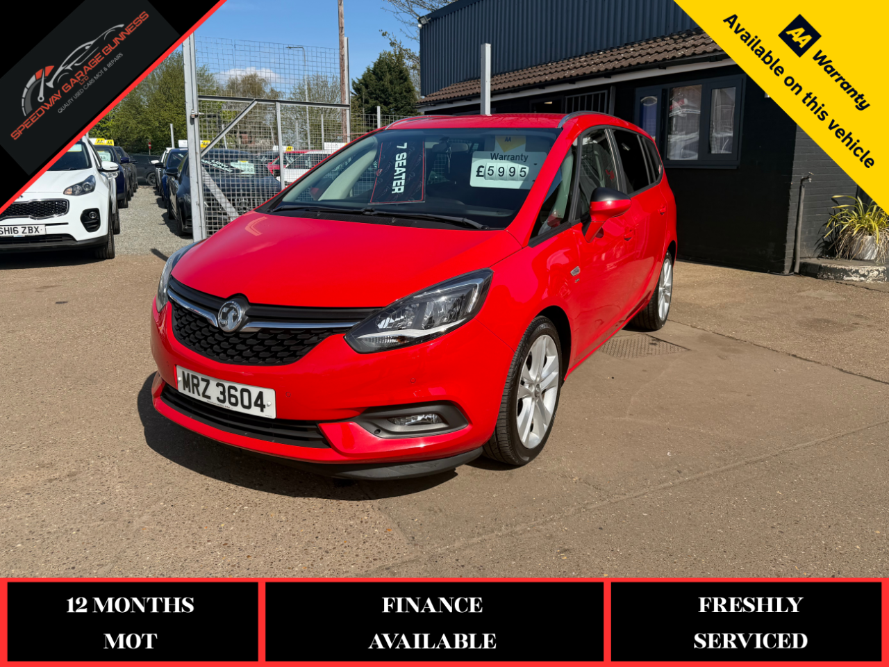 2017 Vauxhall Zafira