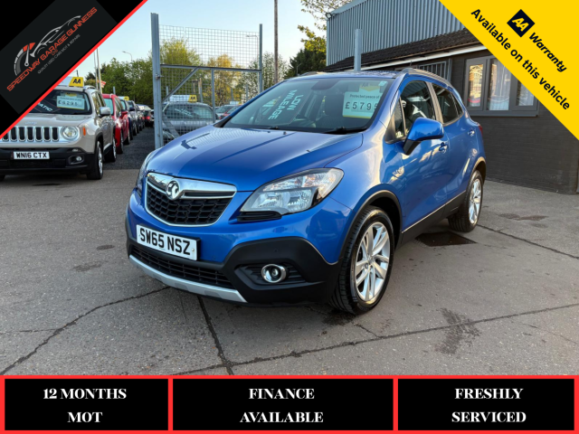 Vauxhall Mokka 1.6i Tech Line 5dr Hatchback Petrol Blue