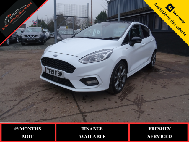 Ford Fiesta 1.0 EcoBoost 125 ST-Line X 5dr LOW MILEAGE Hatchback Petrol White