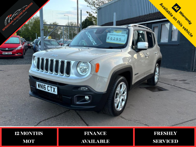 Jeep Renegade 1.4 Multiair Limited 5dr 4WD Auto Estate Petrol Beige