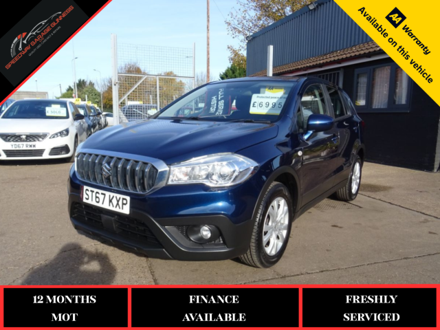 Suzuki Sx4 S-cross 1.0 Boosterjet SZ4 5dr WARRANTY Hatchback Petrol Blue