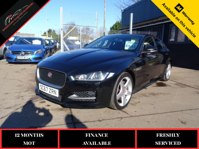 Jaguar XE 2.0d [180] R-Sport 4dr WARRANTY Saloon Diesel Black
