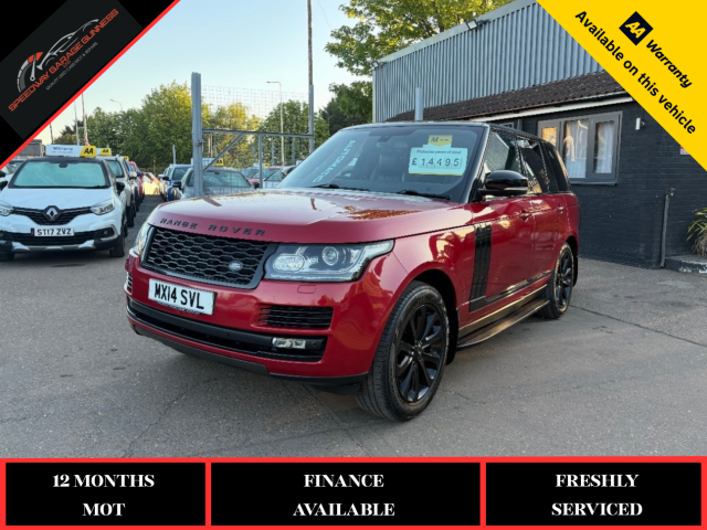 Land Rover Range Rover 3.0 TDV6 Vogue 4dr Auto Estate Diesel Red