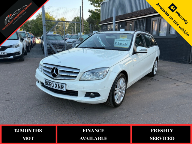 Mercedes-Benz C Class 2.1 C200 CDI BlueEFFICIENCY Executive SE 5dr Auto Estate Diesel White