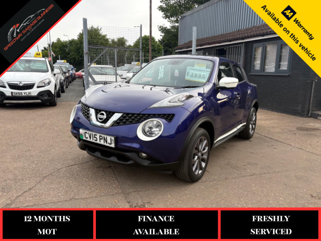 Nissan Juke 1.5 dCi Tekna 5dr Hatchback Diesel Blue